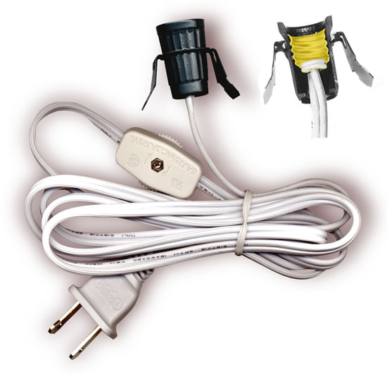 UL 2 pin power cord