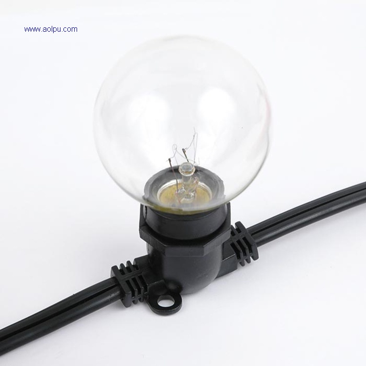 E17 Outdoor vintage string light cord