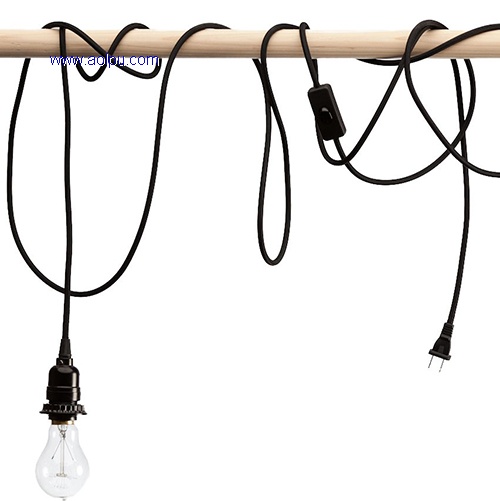 E26 pendant power lamp cord