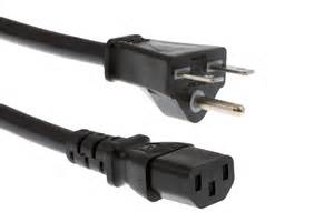 NEMA6-15P UL POWER CORD